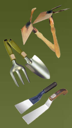 utensilios que se usan para el cultivo de legumbres