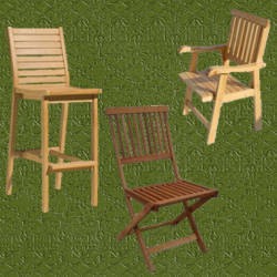 sillas para jardin de madera