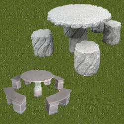 tipos de piedras para mesas de jardin