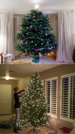 arboles navideos decorados