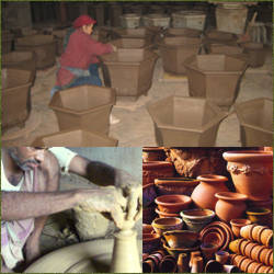 fabricante de macetas de terracota