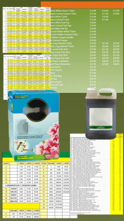 catalogo de importes de fertilizantes