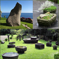 rocas volcanicas paea decoracion de jardin
