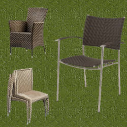 sillas de jardin tejidas